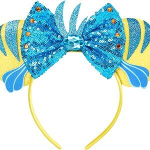 Mouse Ear Headbands,Sparkle Mouse Ears Headband for Women Girls Cartoon Princess